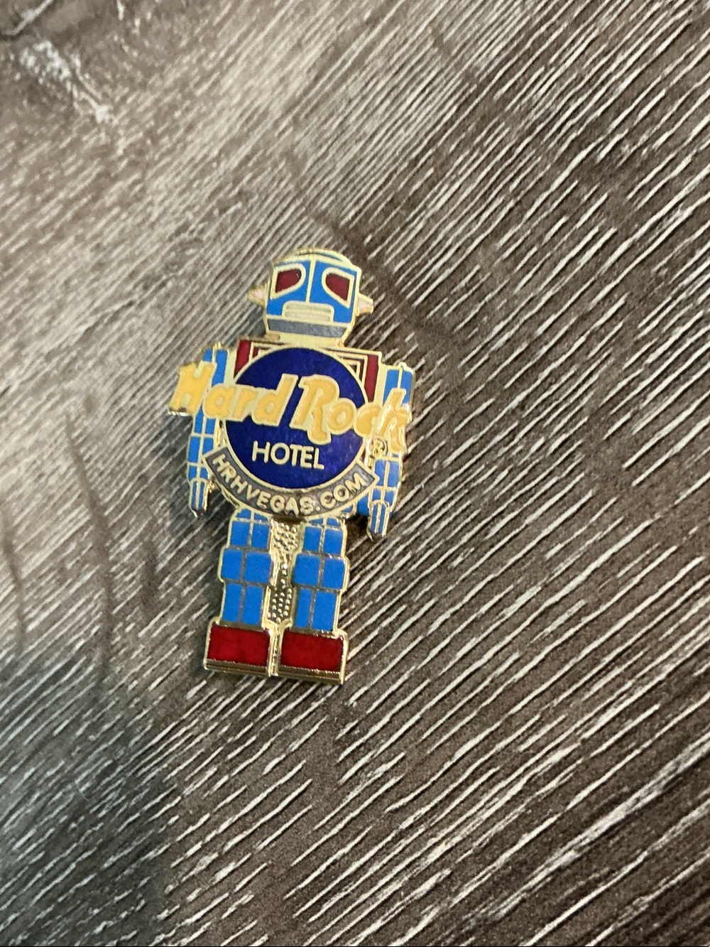 Hard Rock Cafe Hard Rock Hotel Las Vegas Robot Series Enamel Pin 2x1 NEW
